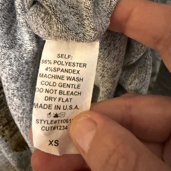 Trendy Gray Dog Print Sweater - Picture 5 of 5